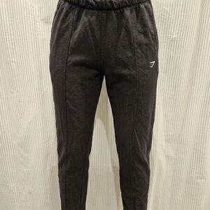 Gymshark Men's Charcoal Joggers Pin Tuck Seam